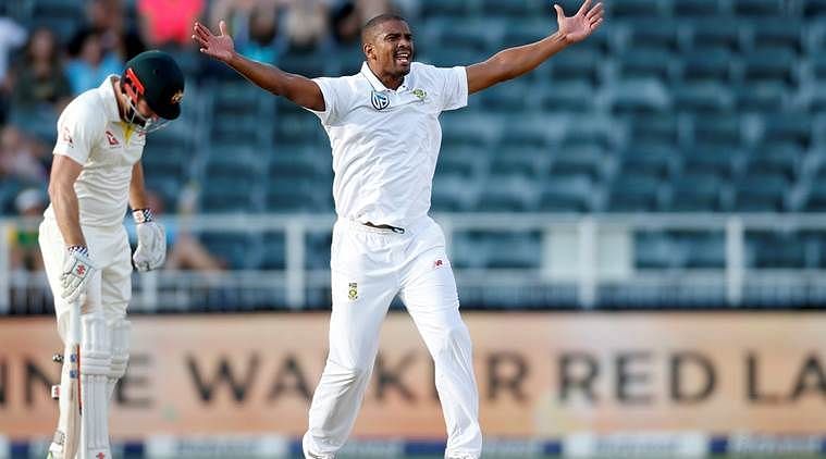 Image result for South Africa vs Australia 2018: 4th Test, Day 5 Vernon Philander